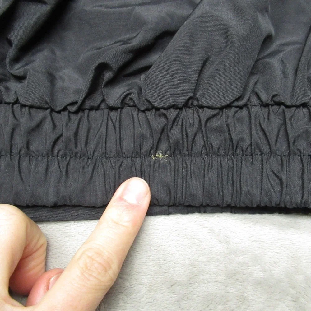 Columbia Ski Jacket Mens Large Black Whirlibird Radial Sleeve Full‎ Zip 90s VTG